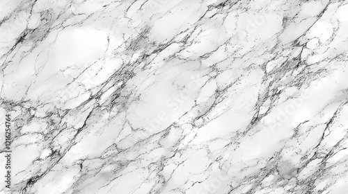 Elegant White Marble Texture: Seamless Pattern for Design Projects photo