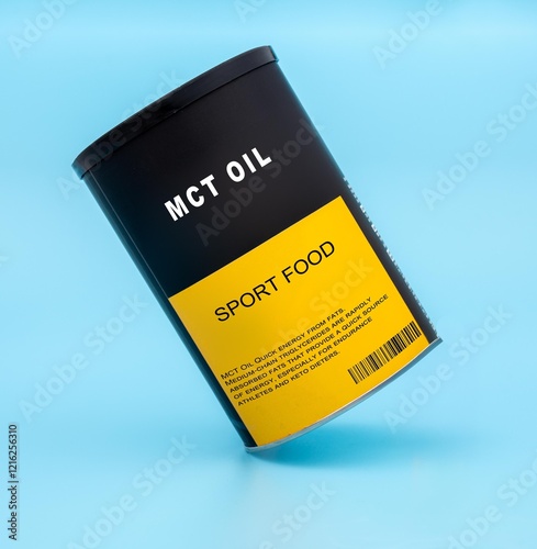 Fotografía Medium-chain triglycerides are rapidly absorbed fats that provide a quick source of energy, especially for endurance athletes and keto dieters