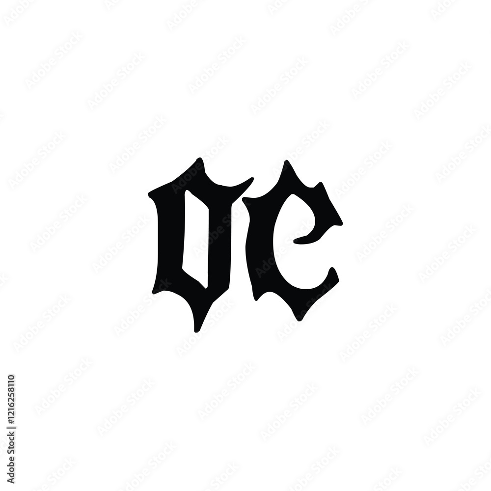 OE monogram logo design letter text name symbol monochrome logotype alphabet character simple logo OE monogram logo design letter text name symbol monochrome logotype alphabet character simple logo