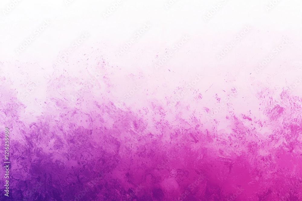 Crystal Gradient: Close-up of a crystal with colors transitioning from deep purple at the base to light pink at the top.