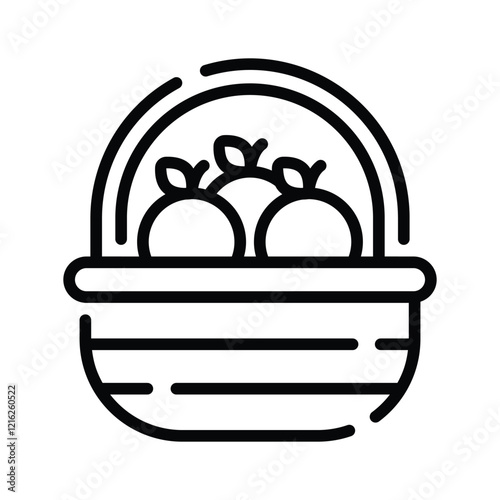 A basket of mandarins symbolizing prosperity and good luck