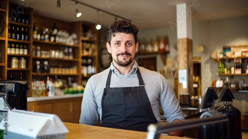 The Barista in Coffee Shop