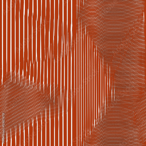 Artistic watercolor abstract striped background. Seamless french farmhouse stripe pattern. linen woven texture. Shabby chic style weave stitch background. Doodle line country decor wallpaper. Textile
