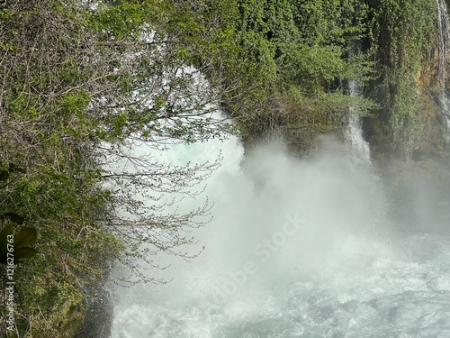 Bilusica Buk Waterfall on the Krka River - Krka National Park, Croatia (Slap Bilušića buk ili vodopad Bilušića buk na rijeci Krki - Nacionalni park Krka, Hrvatska) photo