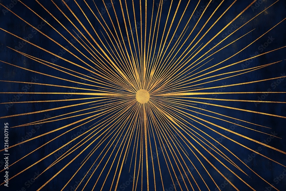 Obraz premium fractal burst background