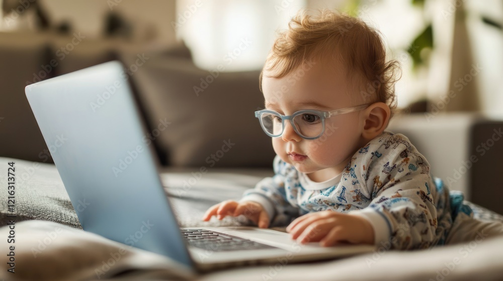Laptop showing personalized business data for diverse markets. Laptop showing personalized business data for diverse markets.