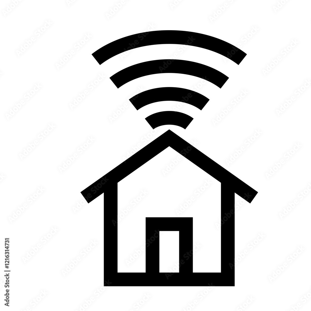 Smart Home Icon Smart Home Icon