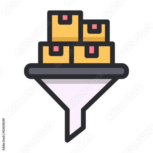 filter item product filled icon