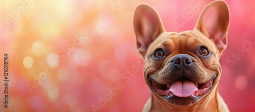 Joyful Frenchie: A Portrait of Canine Happiness