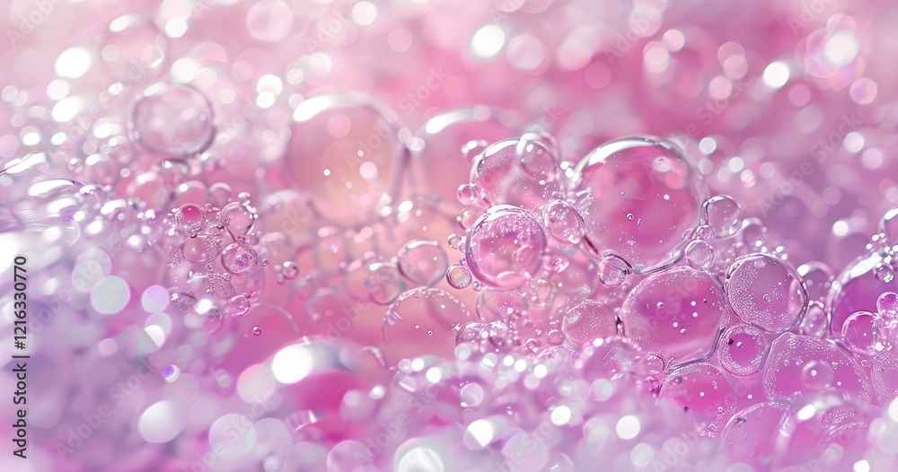 A close-up of iridescent bubbles on a soft pink background, creating a dreamy effect. A close-up of iridescent bubbles on a soft pink background, creating a dreamy effect.