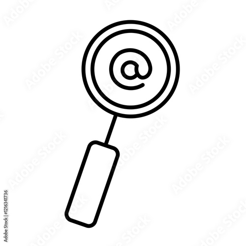 search line icon