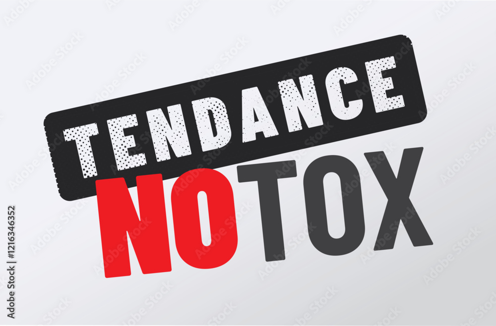 Obraz premium panneau tendance notox