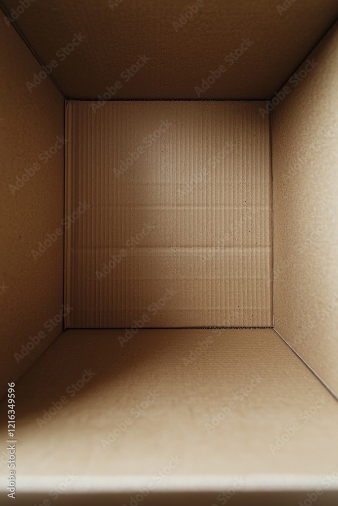 custom made wallpaper toronto digitalThe interior of an empty cardboard box, flat background