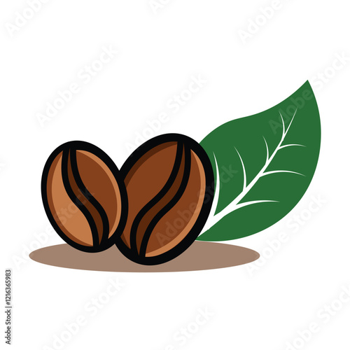 Coffee Bean Illustration