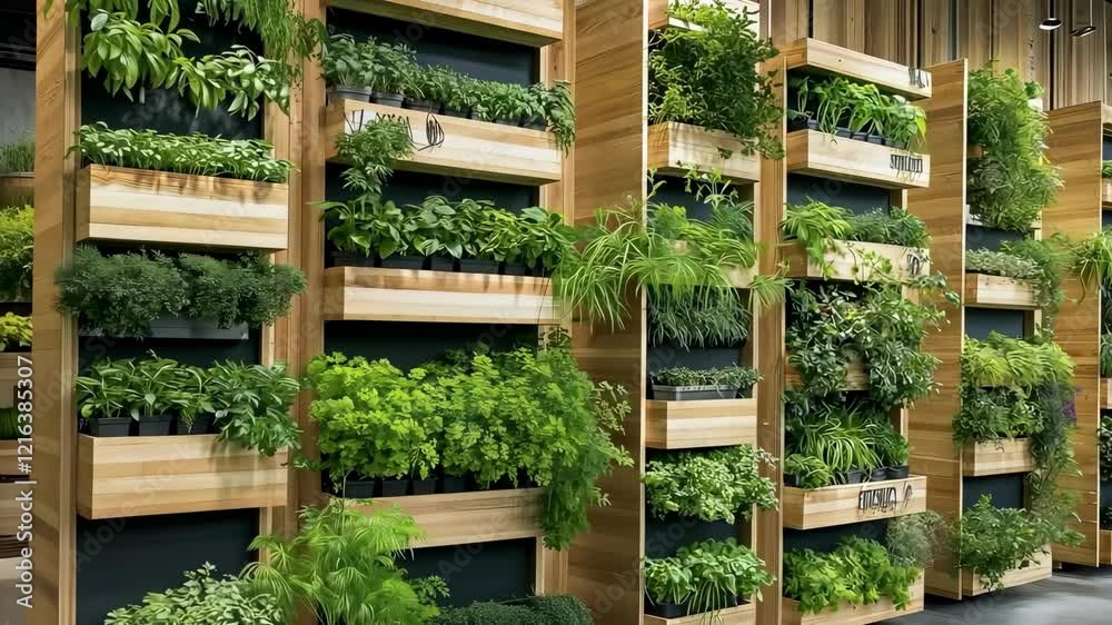 Experience the beauty of innovative architectural design where lush greenery thrives on living walls. This indoor garden transforms a serene space into an oasis of freshness and tranquility. Experience the beauty of innovative architectural design where lush greenery thrives on living walls. This indoor garden transforms a serene space into an oasis of freshness and tranquility.