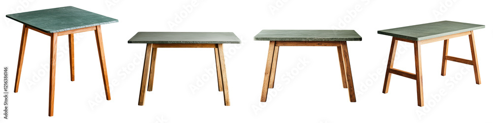 Minimalist wooden tables in a clean modern interior design setting These simple natural furniture pieces create a calm and functional workspace or dining area Minimalist wooden tables in a clean modern interior design setting These simple natural furniture pieces create a calm and functional workspace or dining area