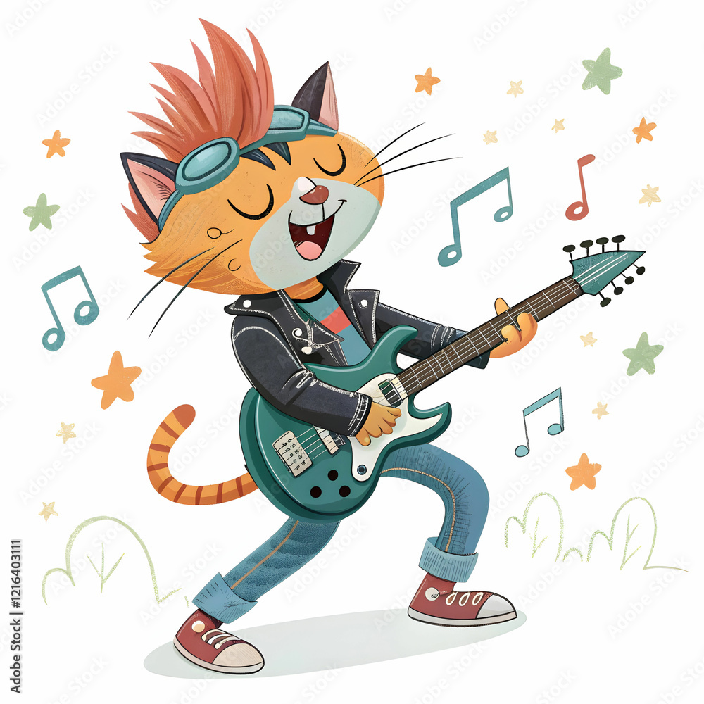 Fototapeta premium A funny cartoon featuring humorous characters and playful situations