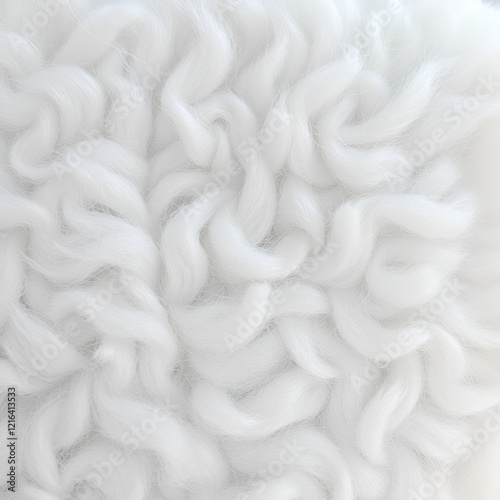 Close-up of mohair fabric textured cloth background. photo