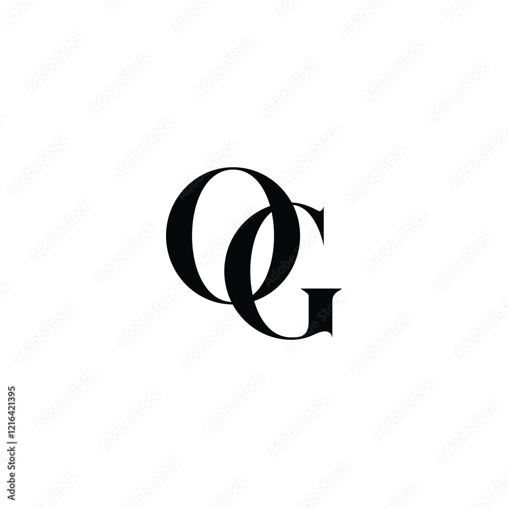 OG monogram logo design letter text name symbol monochrome logotype alphabet character simple logo OG monogram logo design letter text name symbol monochrome logotype alphabet character simple logo