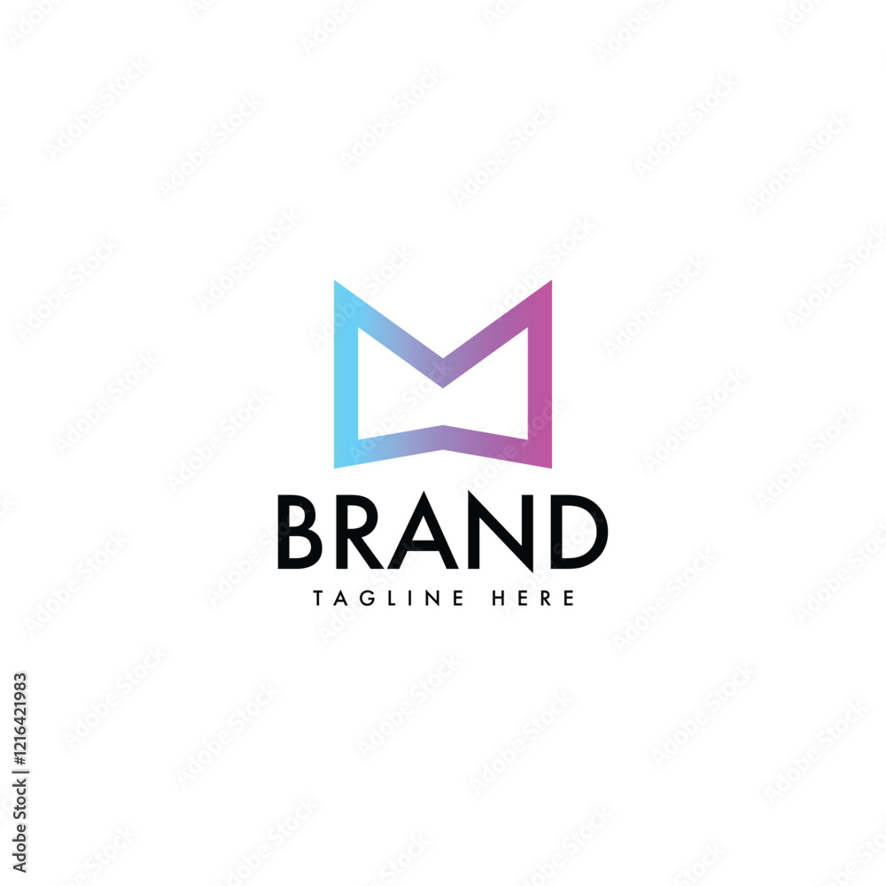 Monogram M Monogram Logo Design Template