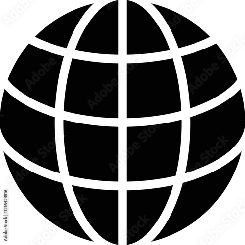 Simple vector icon internet
