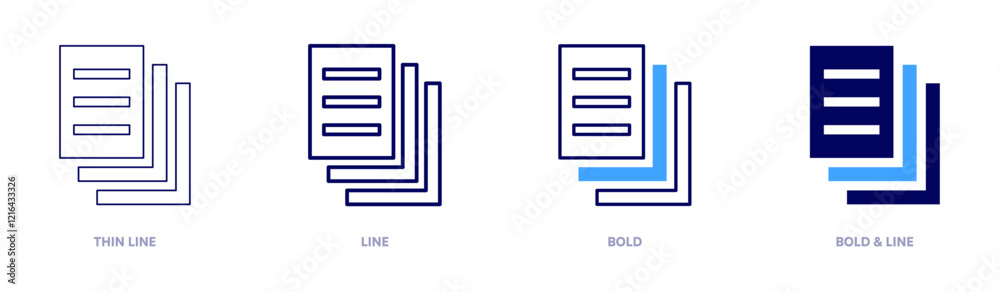 File integrity icon in 4 different styles. Thin Line, Line, Bold, and Bold Line. Duotone style. Editable stroke File integrity icon in 4 different styles. Thin Line, Line, Bold, and Bold Line. Duotone style. Editable stroke