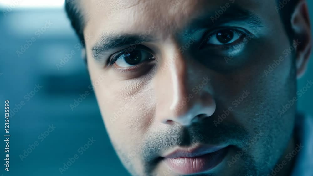Confident Male Doctor in Clinical Setting Confident Male Doctor in Clinical Setting