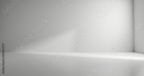 Wallpaper Mural Minimalistic white room with soft lighting, creating a serene and open atmosphere. Torontodigital.ca