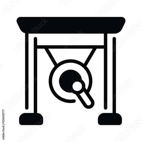 Chinese Bell vector icon in modern and trendy style
