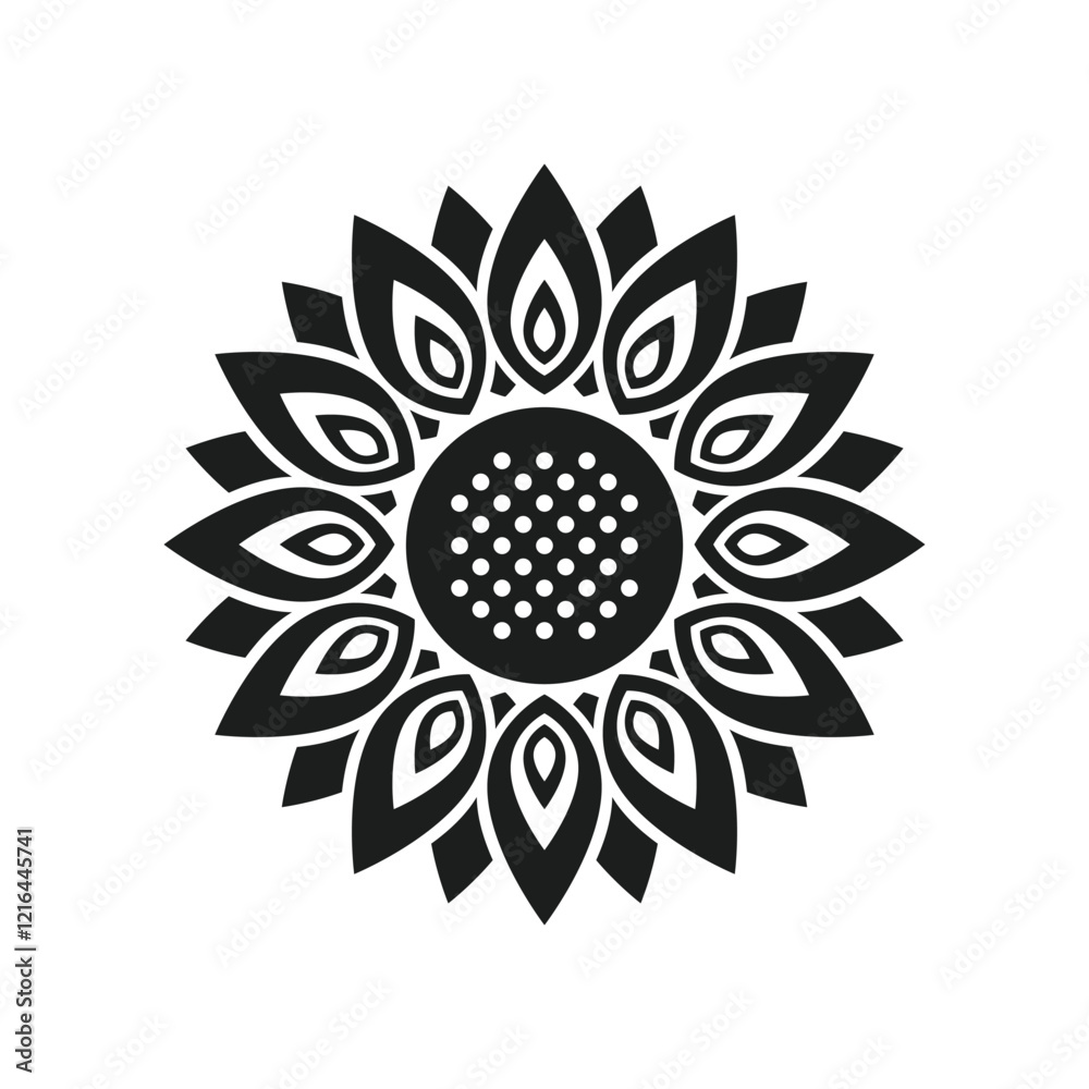 Sunflower icon in flat style. Flora vector illustration on isolated background. Sunflower sign business concept. Sunflower icon in flat style. Flora vector illustration on isolated background. Sunflower sign business concept.