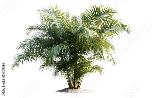 Fototapeta Naklejka Na Ścianę i Meble -  Palm tree isolated on transparent background