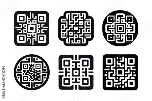 Geometric QR Codes and Ornate Designs