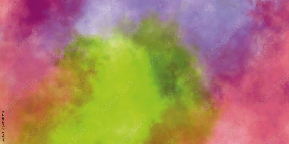 Fototapeta premium multicolor modern watercolor wall texture background. sky light liquid pattern decoration