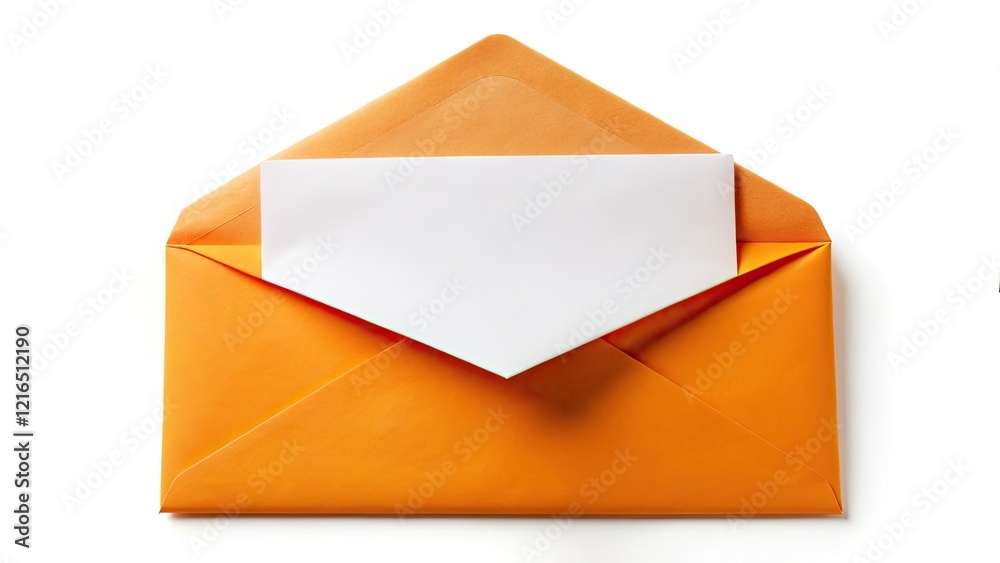 An orange envelope, crisply open, reveals a handwritten message, its paper sharply in focus against a clean background. An orange envelope, crisply open, reveals a handwritten message, its paper sharply in focus against a clean background.