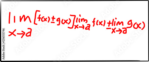 limit properties, if a function has a limit in mathematics