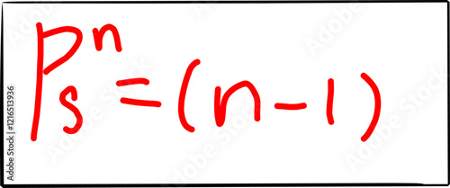 Cyclic permutation formula in probability mathematics