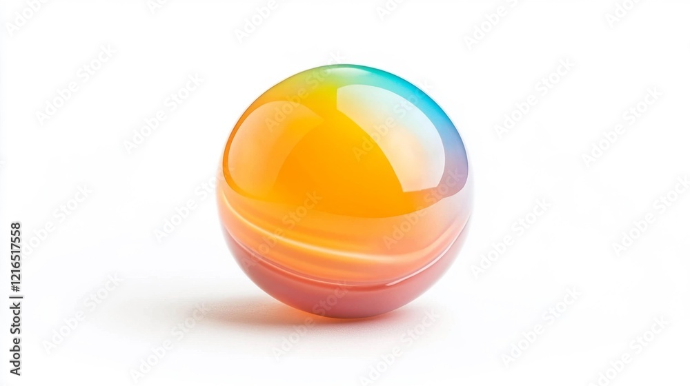 Bright and Fun Bouncy Ball for Active Play. Generative AI Bright and Fun Bouncy Ball for Active Play. Generative AI