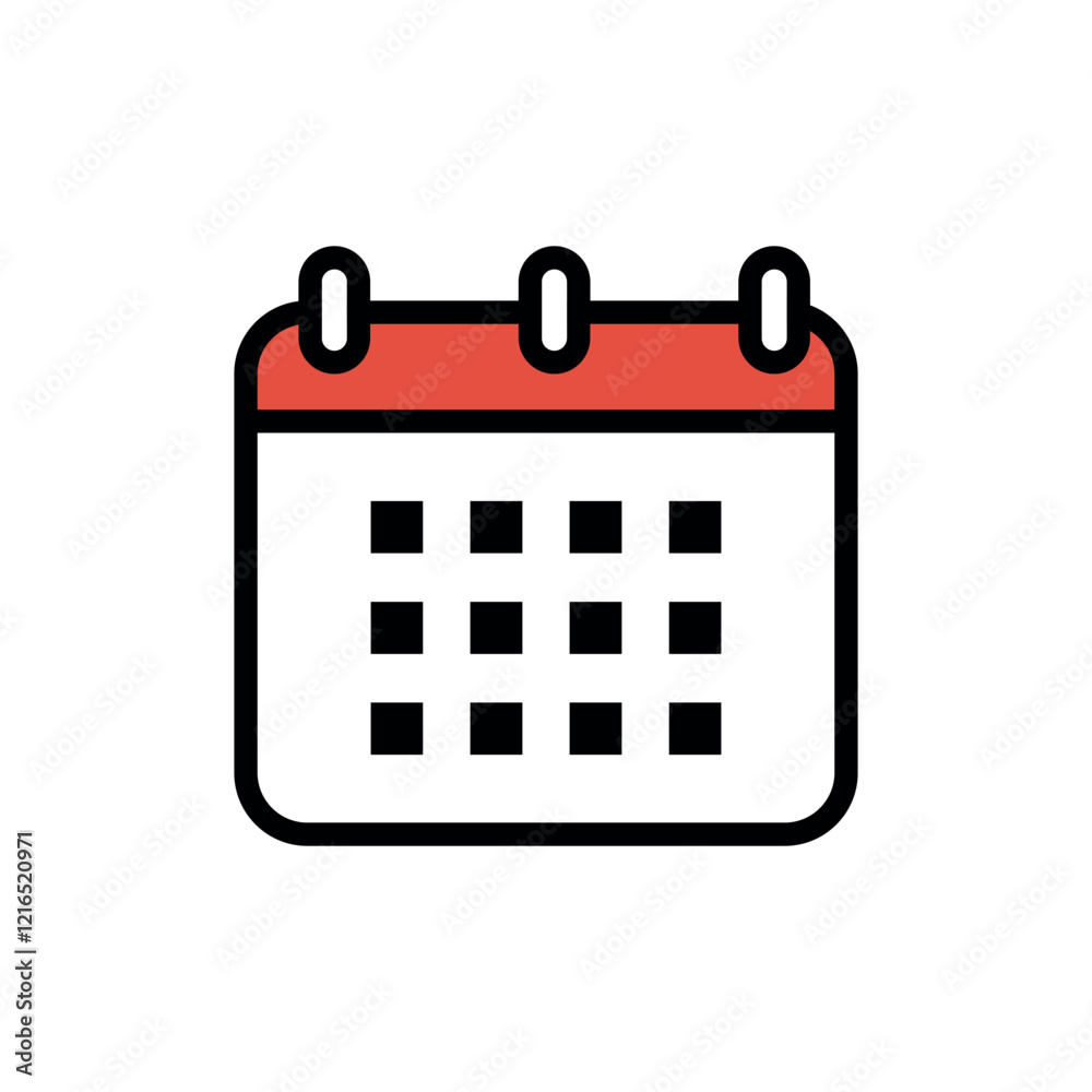 calendar icon with date 10 for event planning themes calendar icon with date 10 for event planning themes