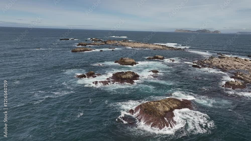 Faro del Cabo Silleiro en Baiona Pontevedra Galicia