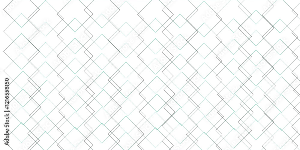 Fototapeta premium Dragon scale seamless pattern. Snake and reptile squama. Mermaid, reptile scale background geometric vector pattern with grey lines. Outline a seamless pattern with a white background. 