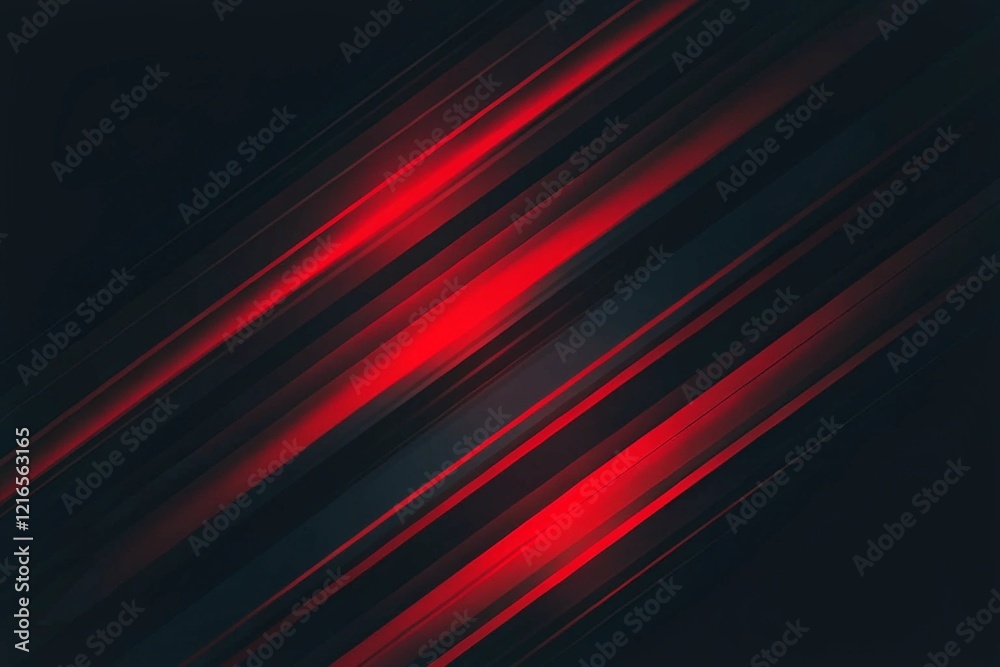 Abstract Red Lines Modern Backgrounds for PowerPoint Presentations