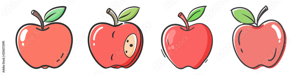 apple icon, apple vector illustration-simple illustration of apple, perfect for apple logos and icons apple icon, apple vector illustration-simple illustration of apple, perfect for apple logos and icons