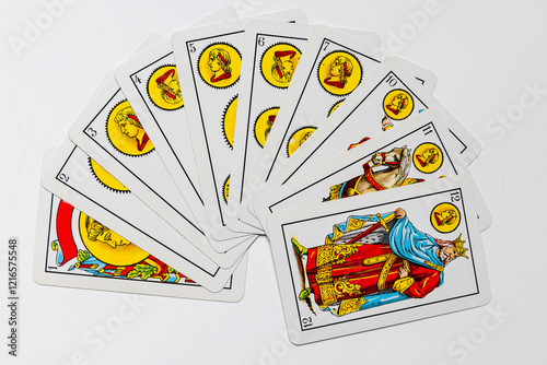Spanish card game, spanish deck Tarot cards