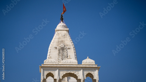 Gayatri mata temple in Pushkar, Rajasthan, India photo