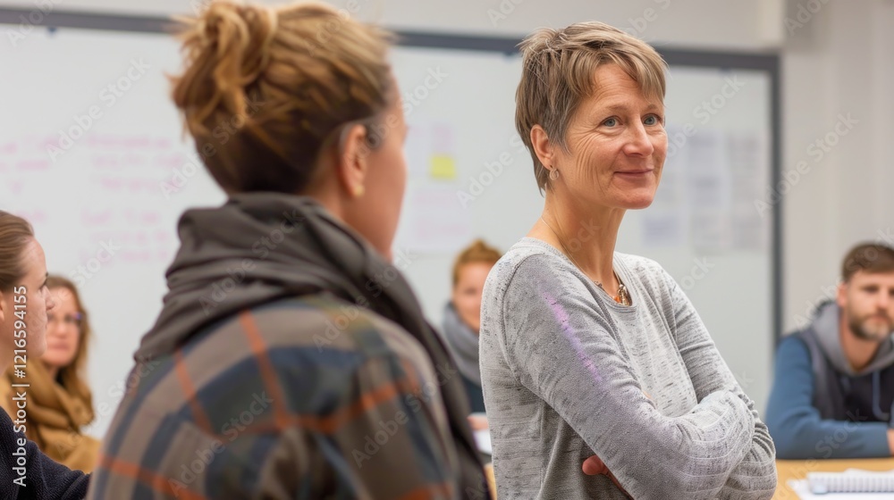 group of business people in office