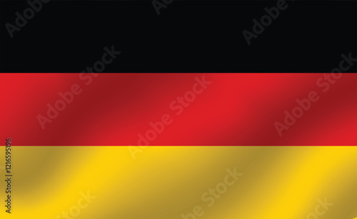 Free Download Flag of Germany. Waving flag of Germany. Vector illustration.  - GFXLoad