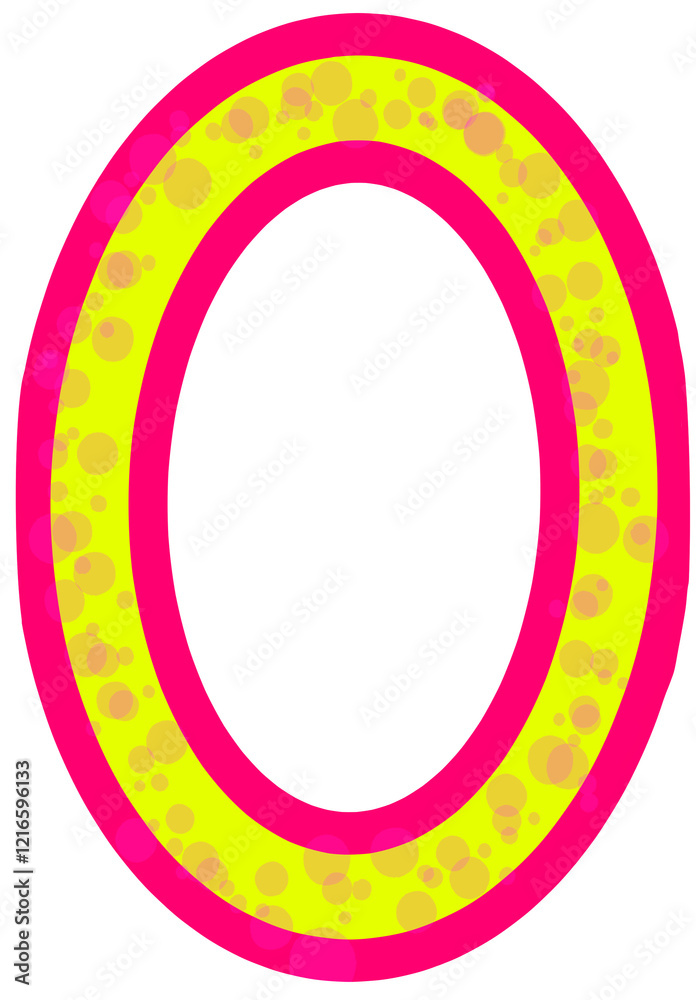 The numbers are written in bright colors, bubbles are present. The numbers are written in bright colors, bubbles are present.