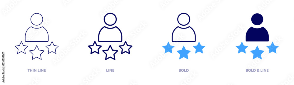 Customer satisfaction icon in 4 different styles. Thin Line, Line, Bold, and Bold Line. Duotone style. Editable stroke Customer satisfaction icon in 4 different styles. Thin Line, Line, Bold, and Bold Line. Duotone style. Editable stroke