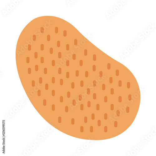 Potatoes flat icon