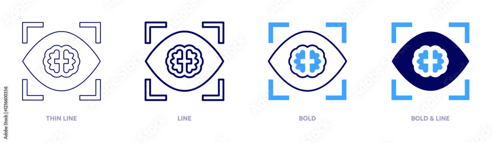 Insight icon in 4 different styles. Thin Line, Line, Bold, and Bold Line. Duotone style. Editable stroke Insight icon in 4 different styles. Thin Line, Line, Bold, and Bold Line. Duotone style. Editable stroke